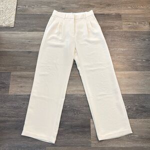 Aritzia The Effortless Pant in Color Light Birch (regular length)